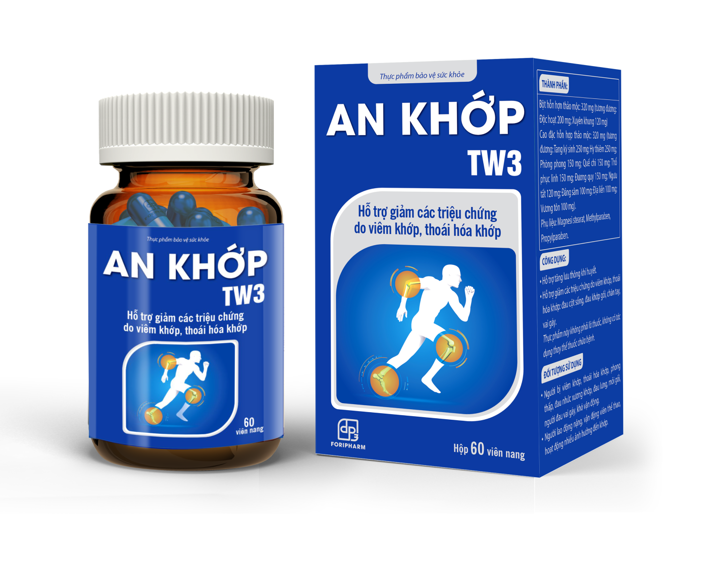 An khớp TW3 hộp 60 viên