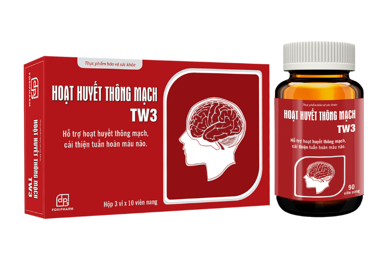 Hoạt huyết thông mạch TW3 hỗ trợ giảm triệu chứng đau đầu do lưu thông máu kém